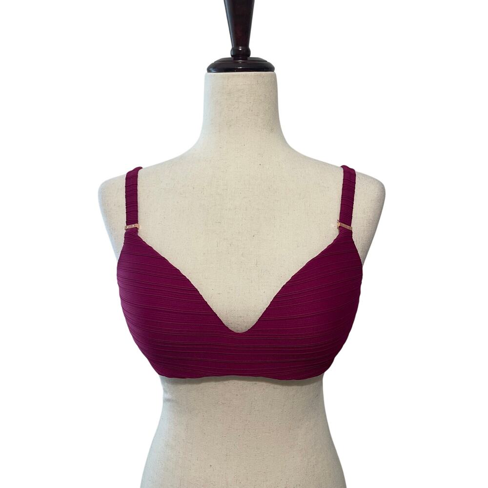 Sea Level Australia Raspberry Bikini Top Women’s 4